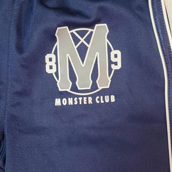 365 Kids Navy and White Monster Club Sweatpants Size 5 #MonsterClub - Picture 2 of 4